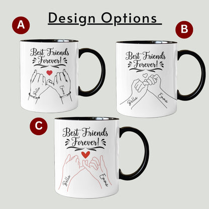 Personalized Best Friend mug, Best Friend Gift, Christmas gift for best friend, Best Friend Coffee Mug, Friendship Gifts