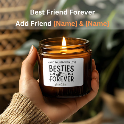 Personalized Birthday Gift for Friend! Funny Candle Gift, Friend Birthday Gift, BFF Gift, Gag Gift, Housewarming Gift Bestie Forever