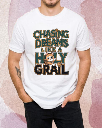Chasing Peace Like A Holy Grail Unisex Softstyle T-Shirts