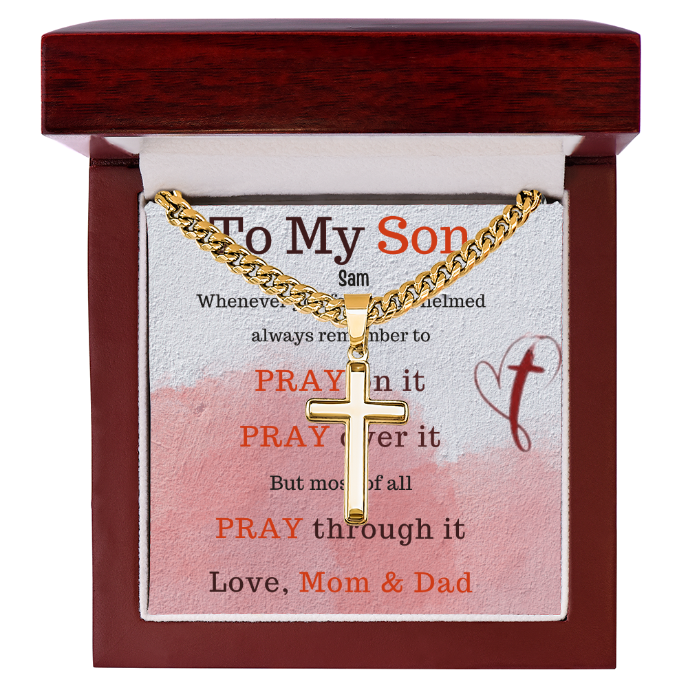 To My Loving Son. Always and forever