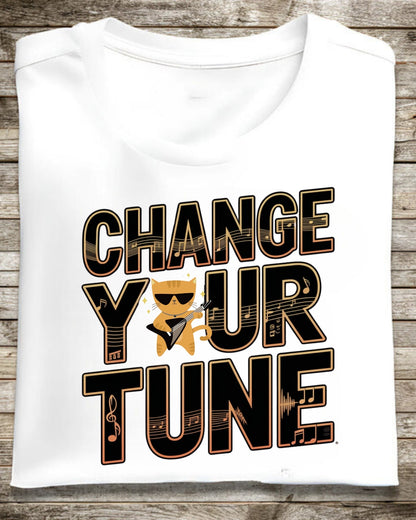 Change Your Tune Music Idiom Unisex Softstyle T-Shirt