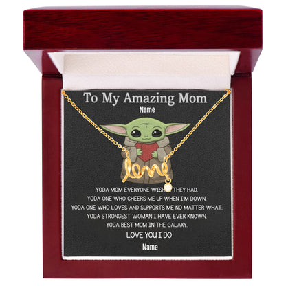 To My Loving Mom — A Necklace That Says Everything My Heart Feels 📍