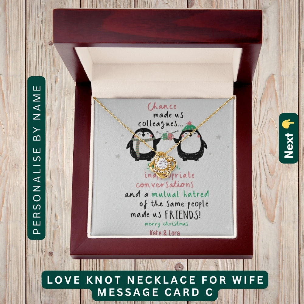 "To My Precious Bestie" – You’re One in a Million, Necklace With Personalized Message Card