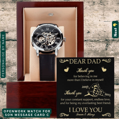 To My Strong Dad . Always and forever