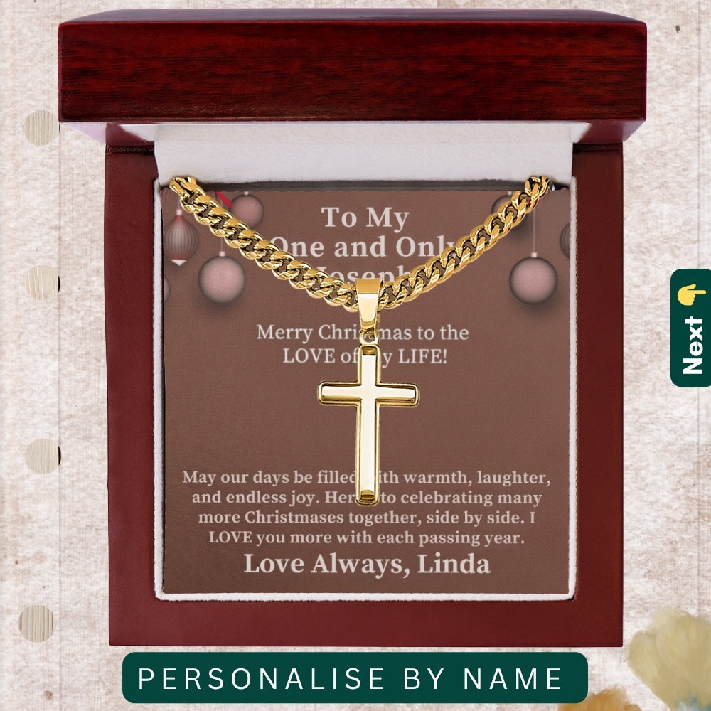 "To My Loving Husband" –  Accessories With Personalized Message Card