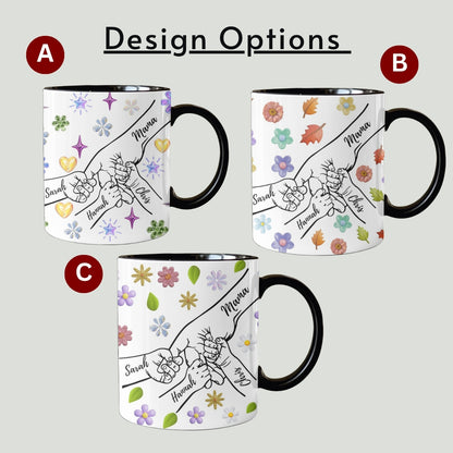 Mom Mug, Mama Mug, Personalized Mom Cup, Custom Mama Cup, Mom Gifts with Kids Names, Mommy Birthday Mothers Day Gifts from Children