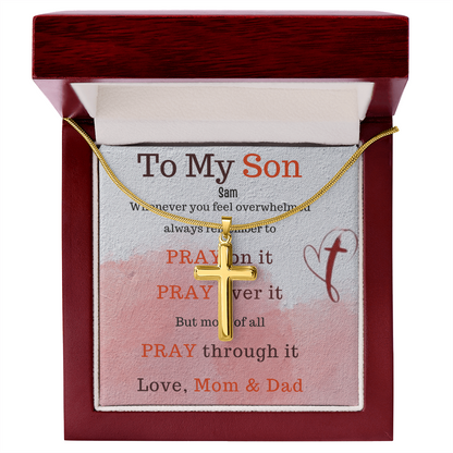 To My Loving Son. Always and forever