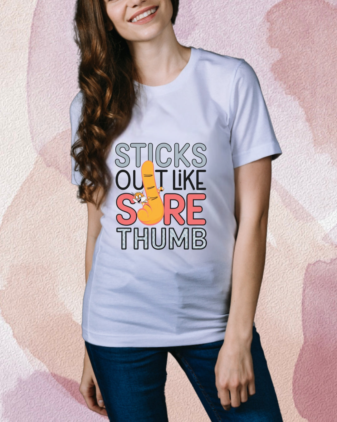 Stick Out Like A Sore Thumb Unisex Softstyle T-Shirt
