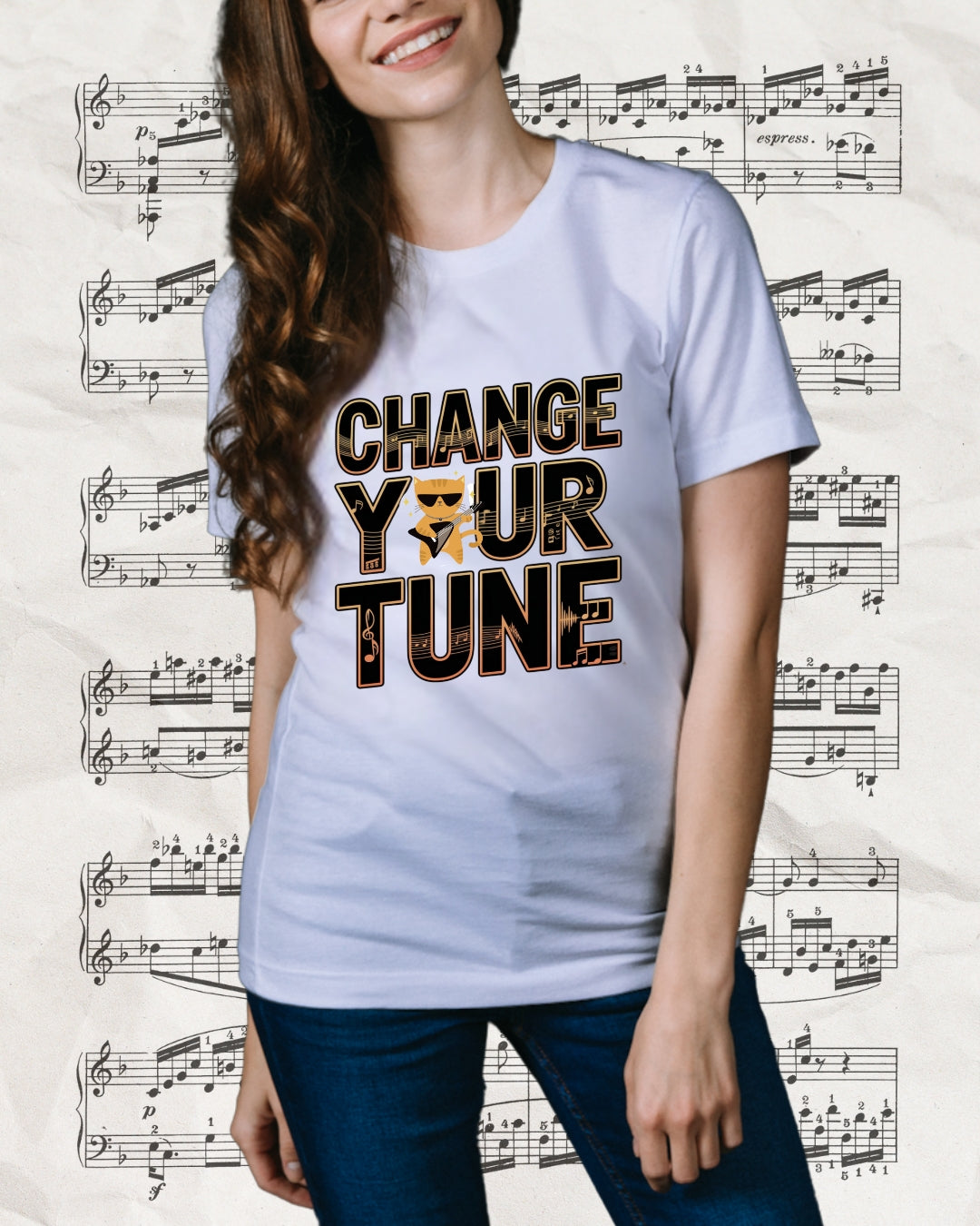 Change Your Tune Music Idiom Unisex Softstyle T-Shirt