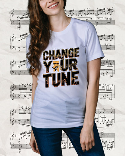 Change Your Tune Music Idiom Unisex Softstyle T-Shirt