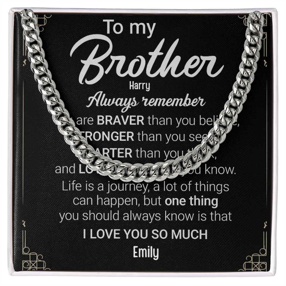 To My Brother . Always and forever