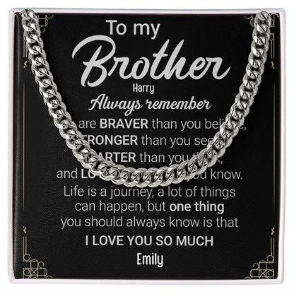 To My Brother . Always and forever