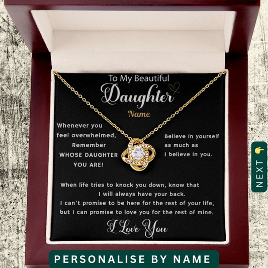 To My Daughter — A Necklace She’ll Carry in Her Heart Forever 📍