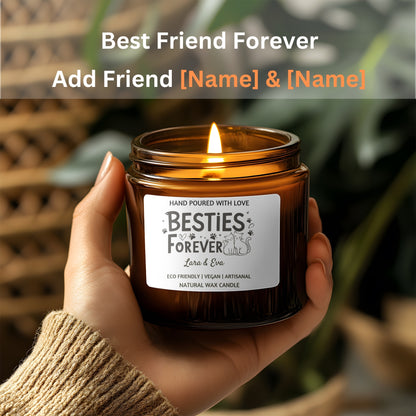 Personalized Birthday Gift for Friend! Funny Candle Gift, Friend Birthday Gift, BFF Gift, Gag Gift, Housewarming Gift Bestie Forever.