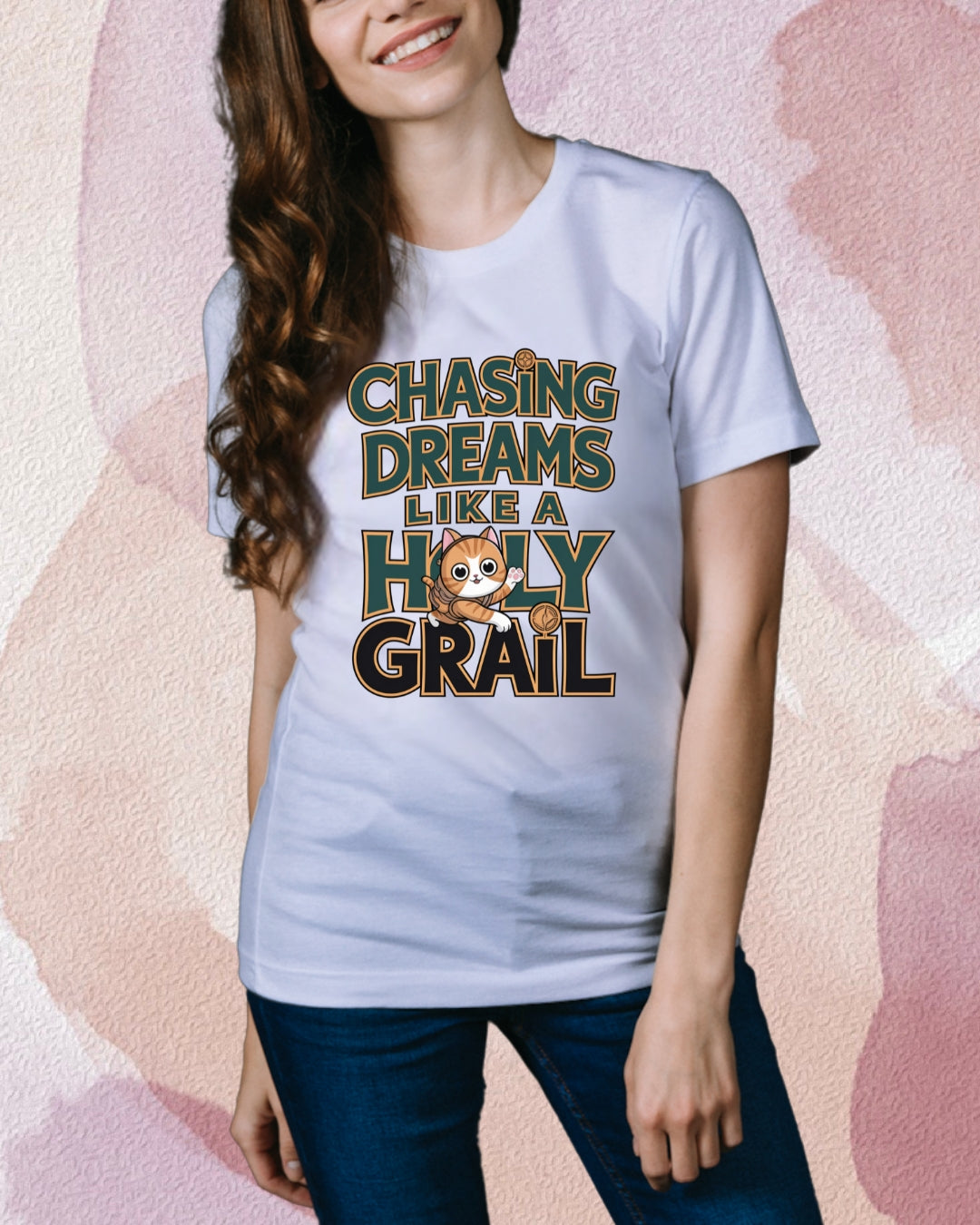 Chasing Peace Like A Holy Grail Unisex Softstyle T-Shirts