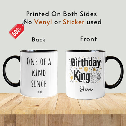 Funny Mug, Son Gift, Personalised Name Cat Mug, Son Birthday Gift, Graduation Gift for Son, Son Christmas Gift from Mom Dad