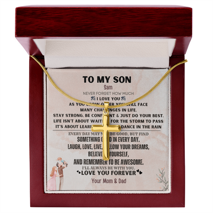 To My Beloved Son. Always and forever