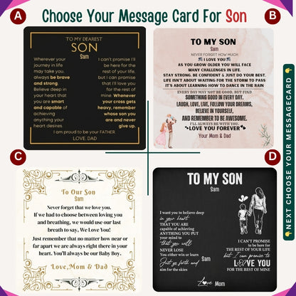 To My Beloved Son. Always and forever